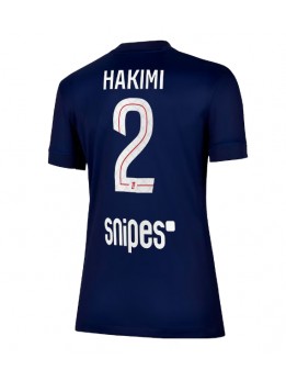 Paris Saint-Germain Achraf Hakimi #2 Replika Hemmakläder Dam 2025-26 Kortärmad